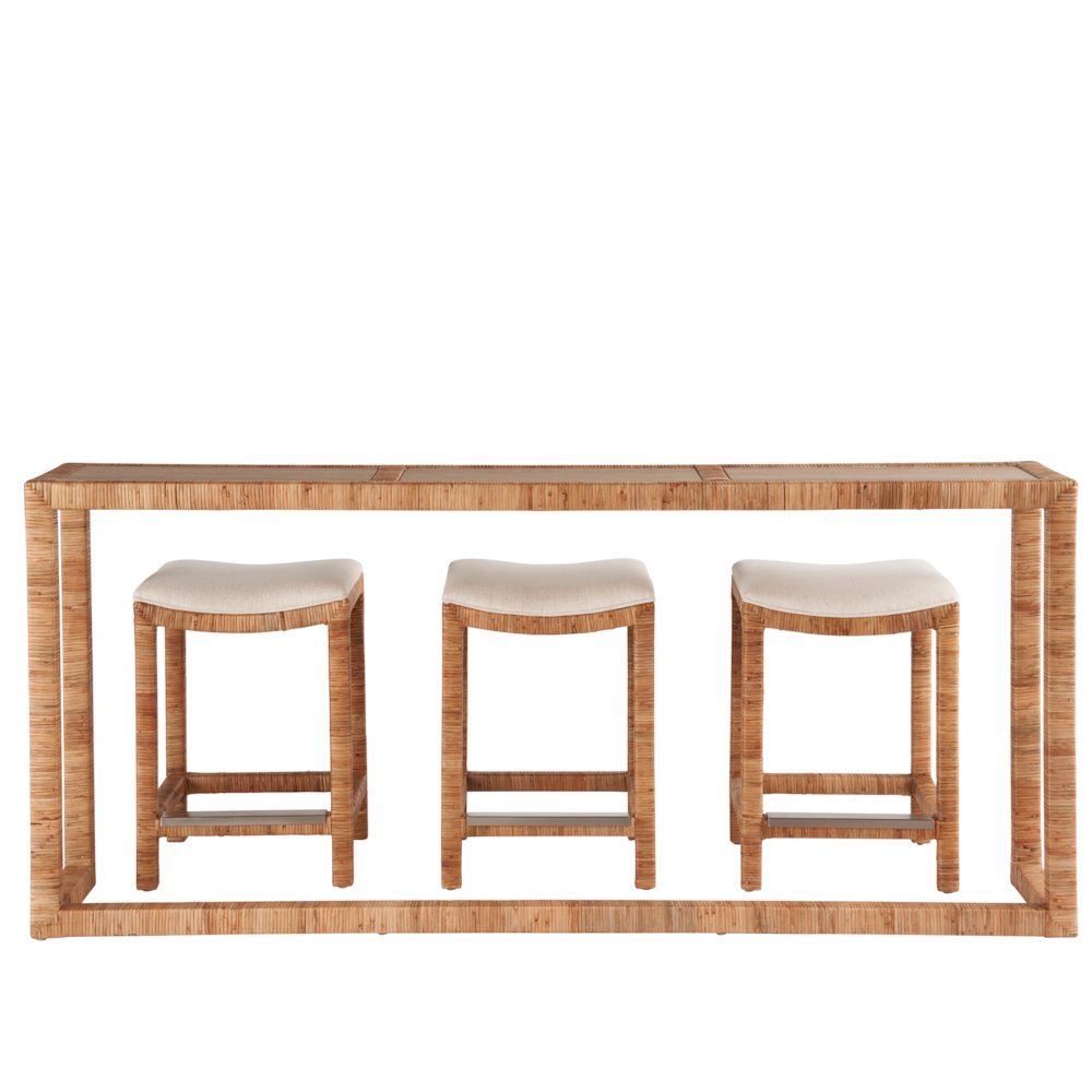 Sandbar Console In Natural Color. Picture 1
