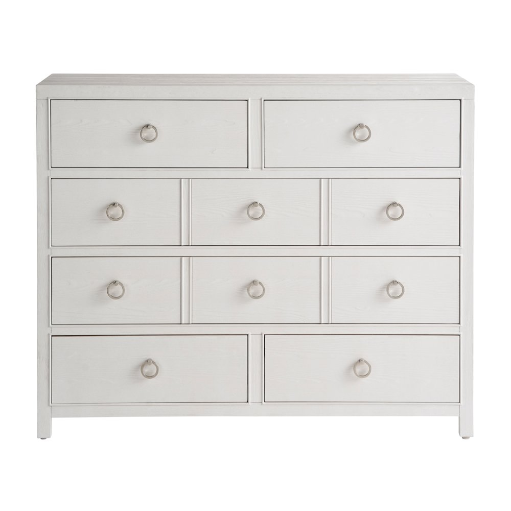 Pacific Grove Dresser In White Sand Color. Picture 1