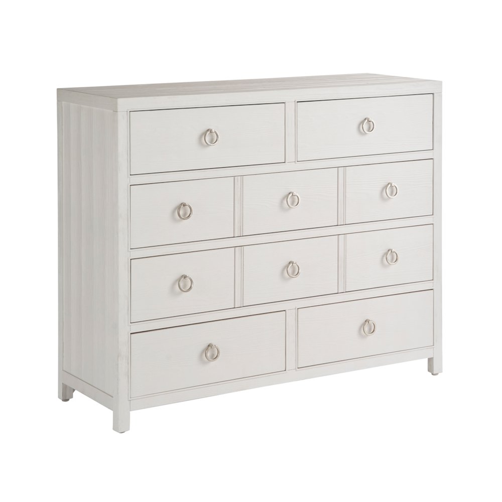 Pacific Grove Dresser In White Sand Color. Picture 2