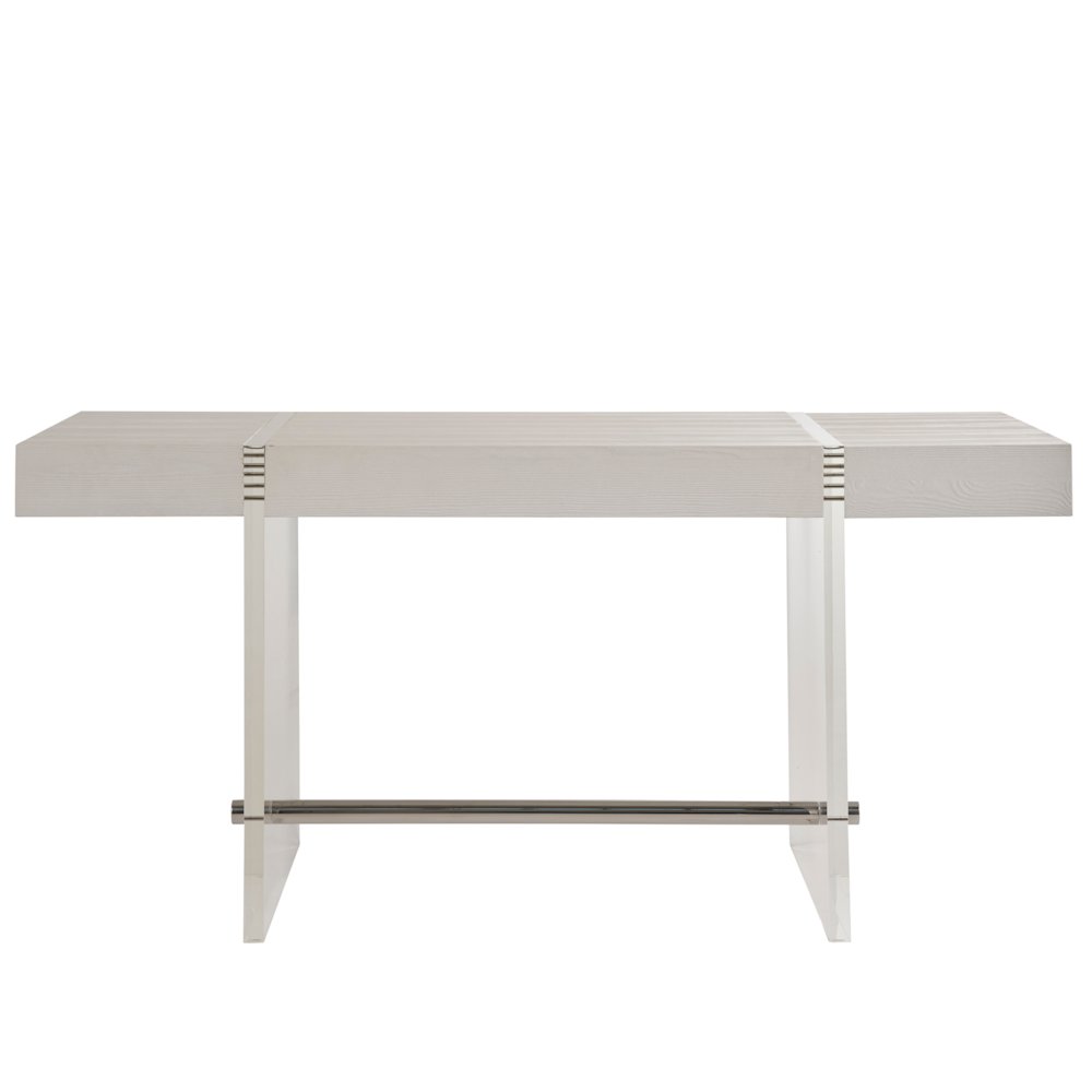 Cabo Writing Desk In White Sand Color. Picture 3