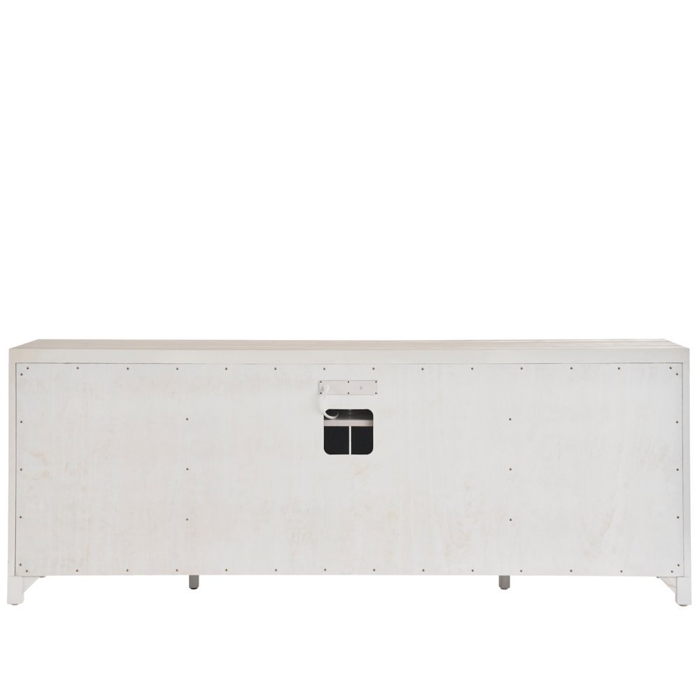 Captiva Credenza In White Sand/Blue Seagrass Color. Picture 4