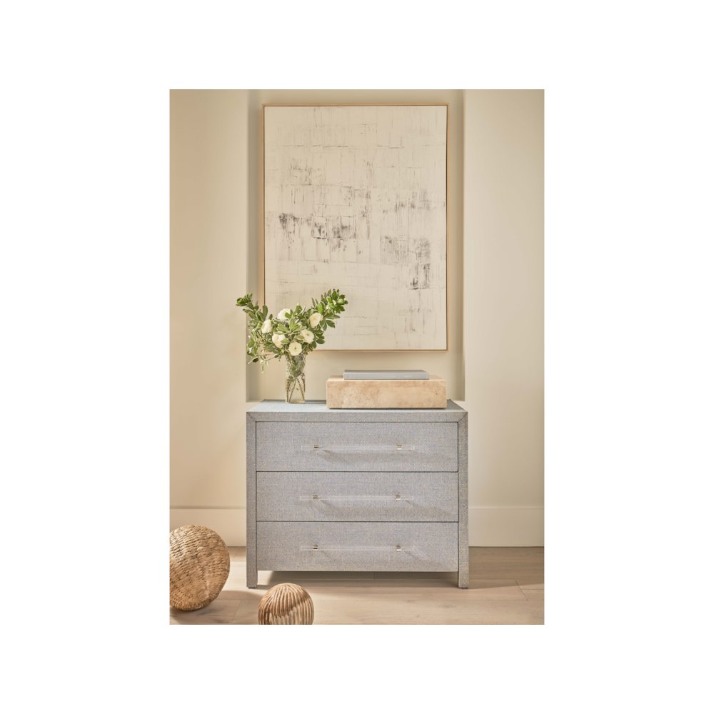 Bimini Chest In Blue Seagrass Color. Picture 4