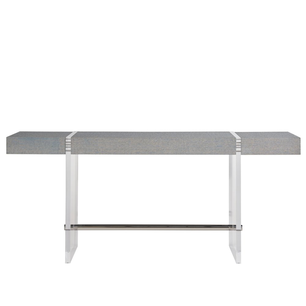 Vineyard Haven Console In Blue Seagrass  Color. Picture 1