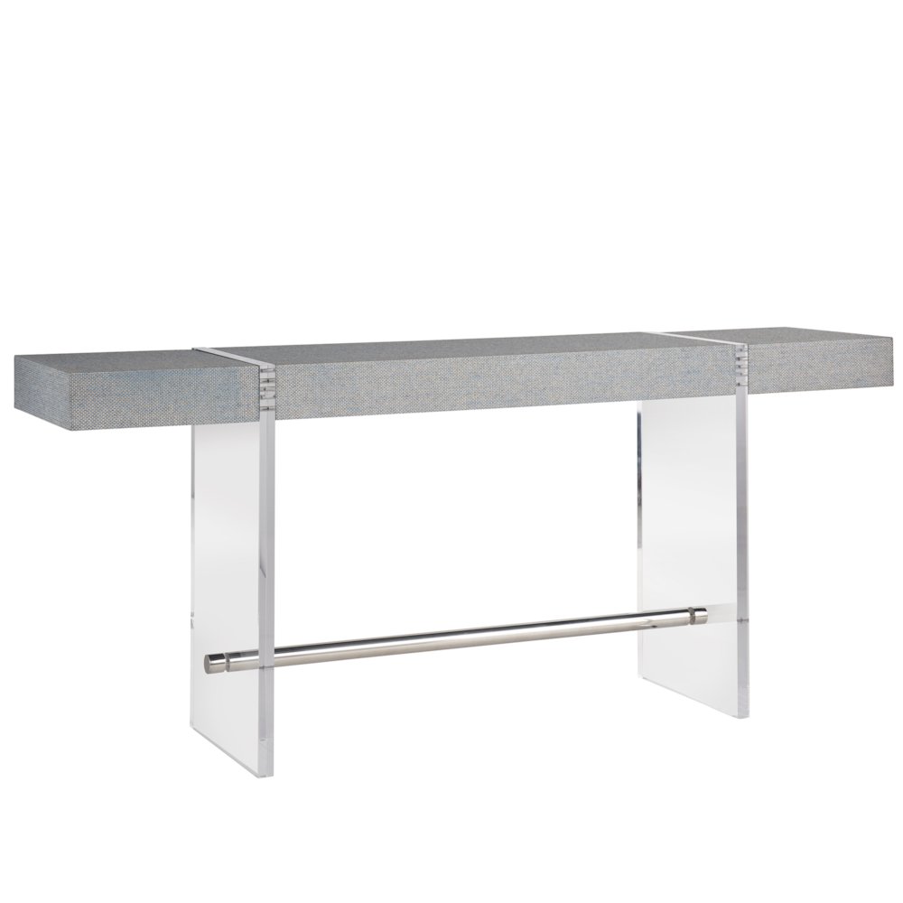 Vineyard Haven Console In Blue Seagrass  Color. Picture 2