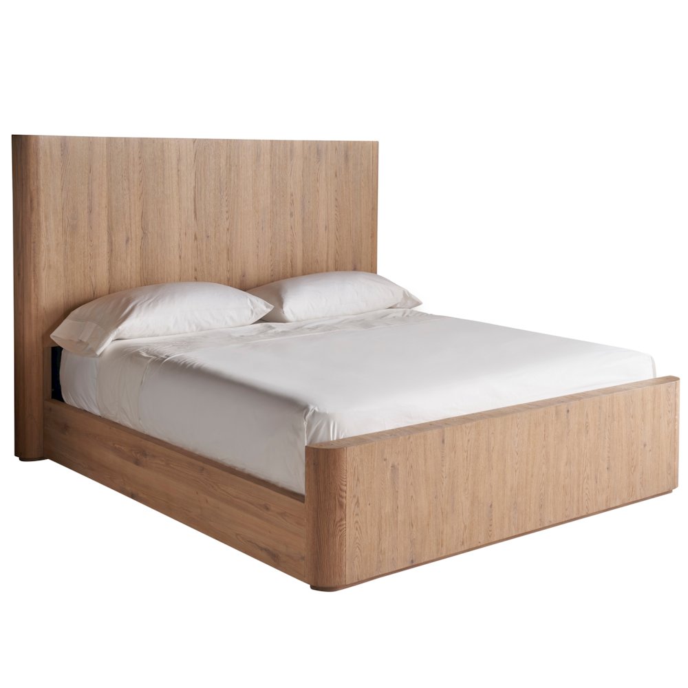 Walker Bed Queen In Organic Natural Oak Color. Picture 2