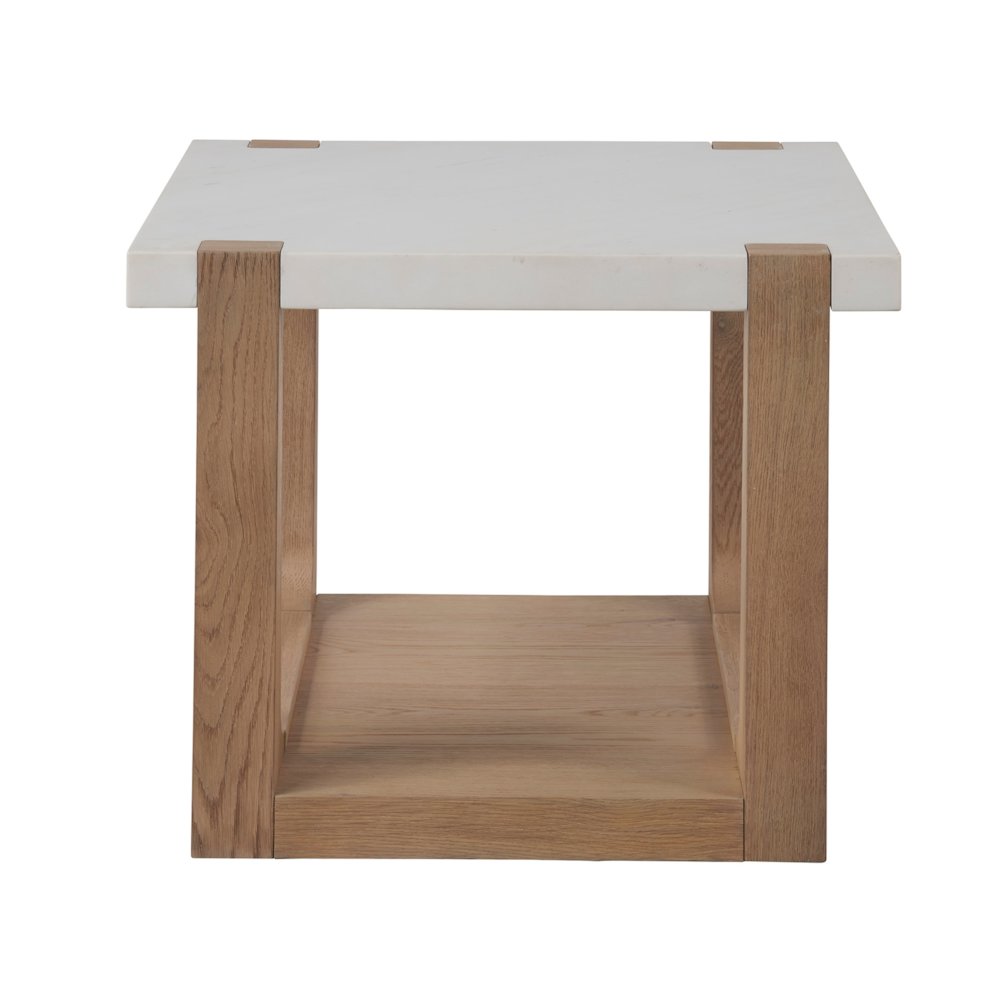 Ellis  End Table In Organic Natural Oak Color. Picture 1