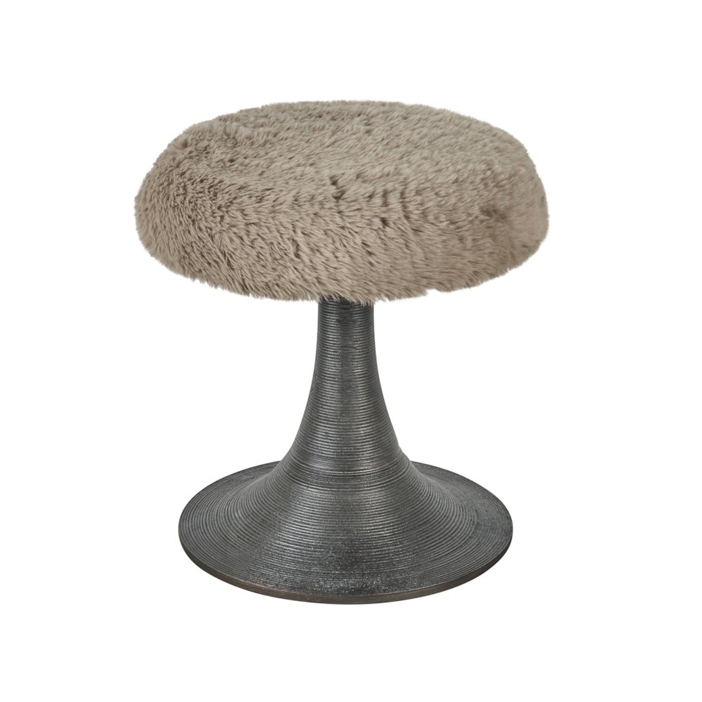 Kira Stool In Bronze Color. Picture 1