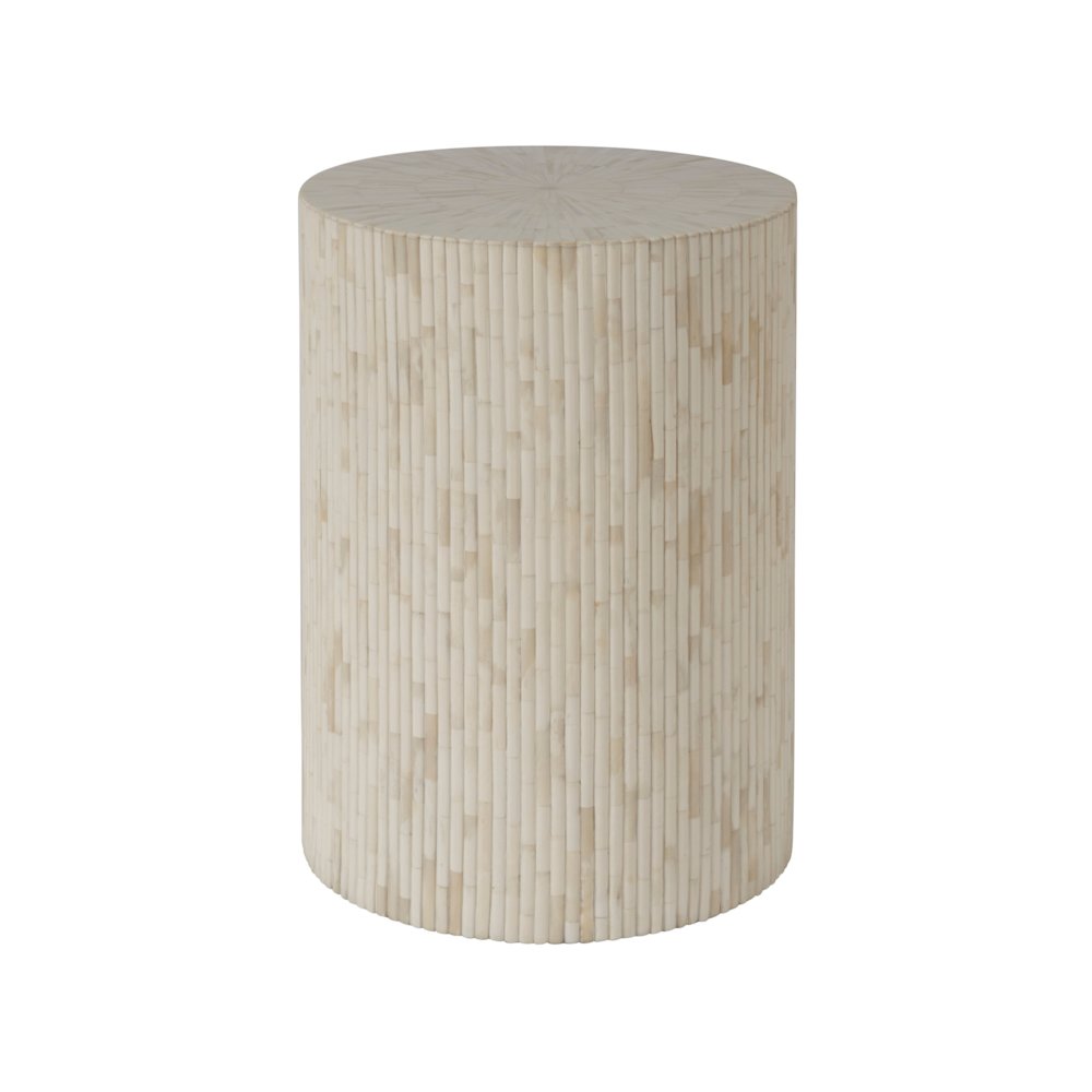 Marcella Table In Natural Bone Color. Picture 1