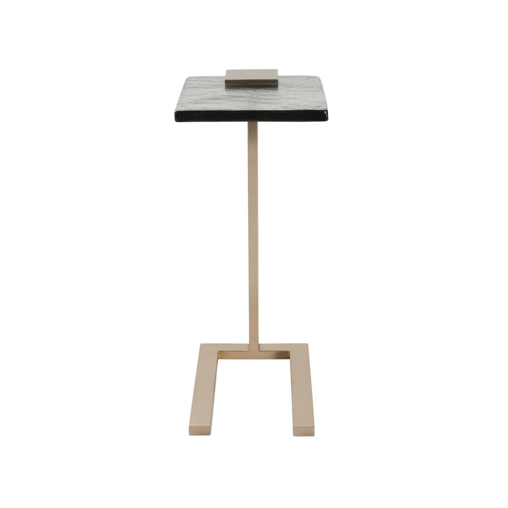 Axis Martini Table In Champagne Gold Color. Picture 1
