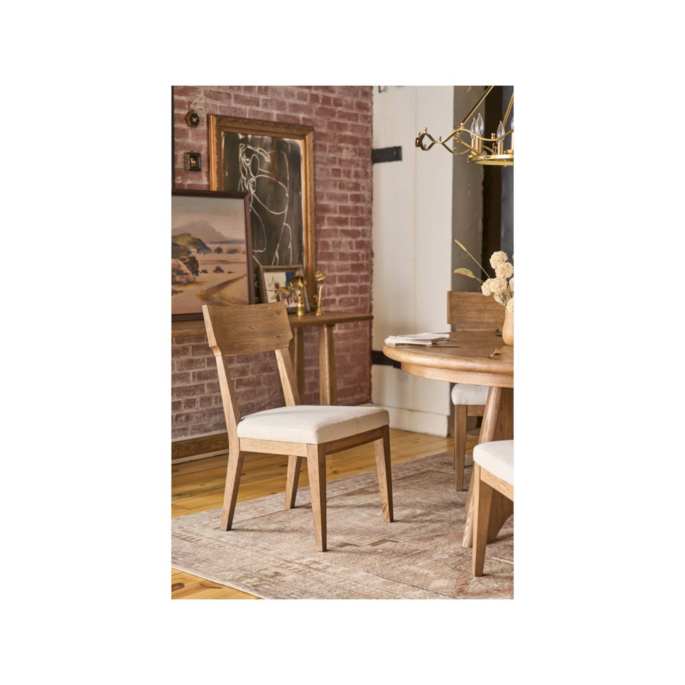 Sienna Wood Back Side Chair (Set of 2)  in Sienna Color. Picture 4