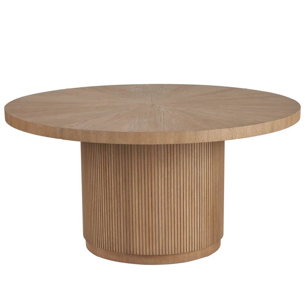 Carmen Round Dining Table in Skylark Color. Picture 1