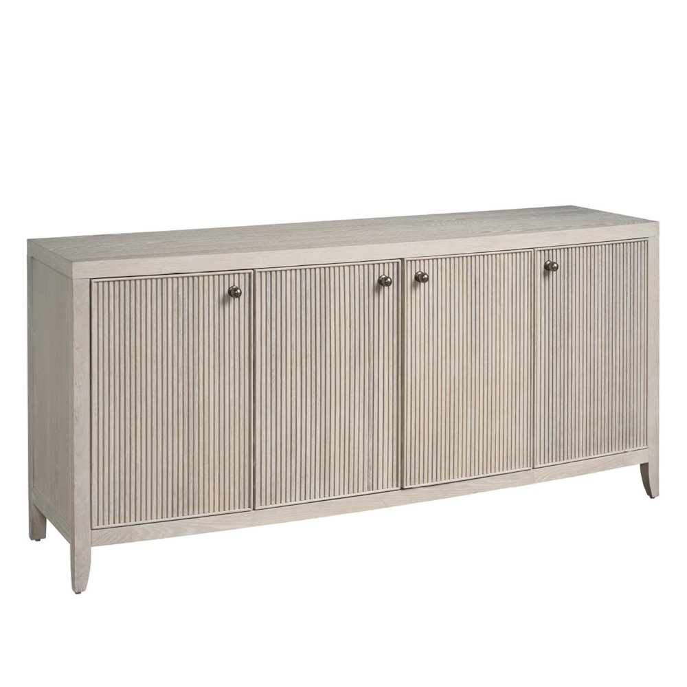 Carmen Credenza in White Oak Color. Picture 2