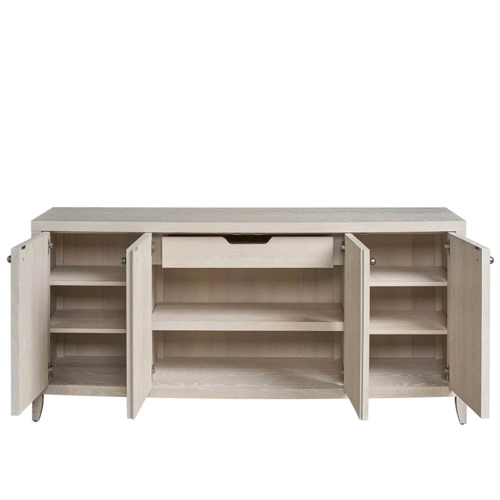 Carmen Credenza in White Oak Color. Picture 4