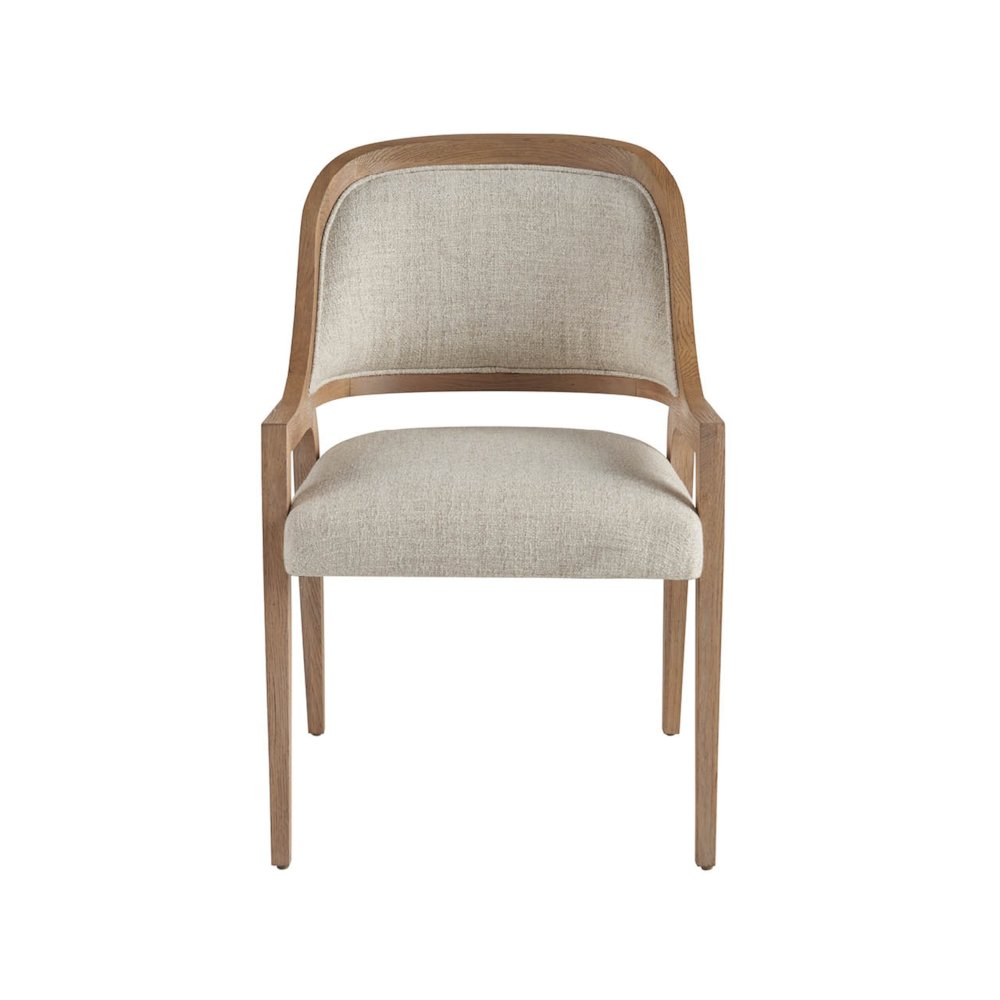 Avaline Arm Chair in Skylark Color. Picture 1