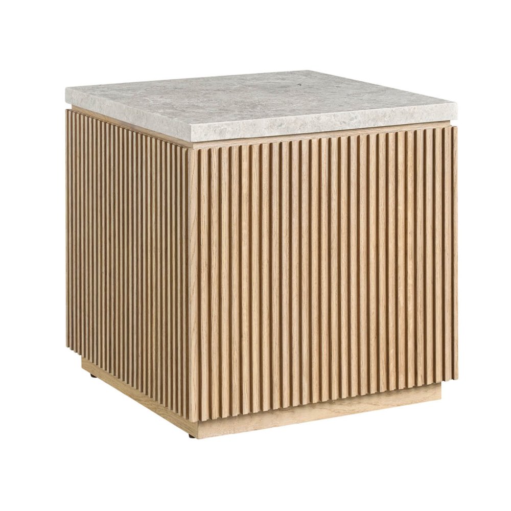 Carmen Side Table in Skylark Color. Picture 2