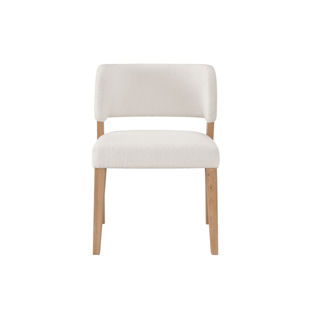 Prier Side Chair Pair In White Oak Color. Picture 1