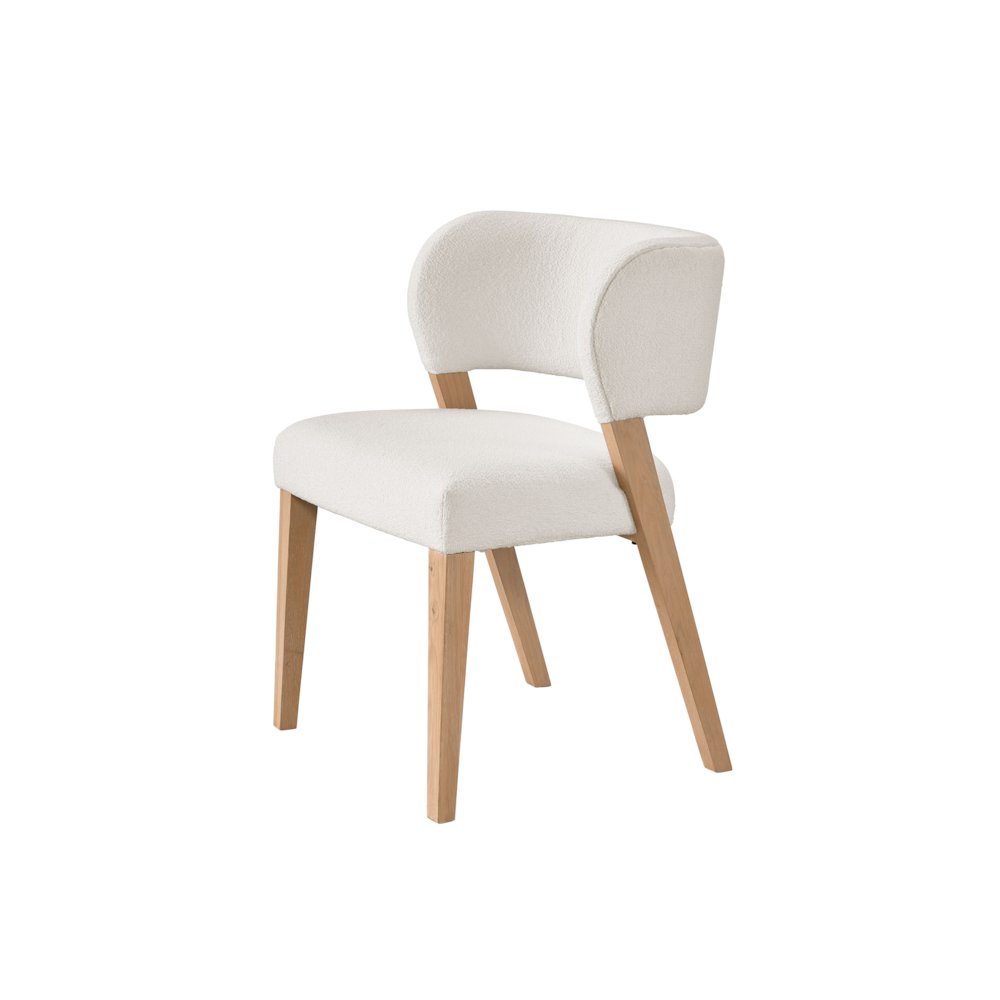 Prier Side Chair Pair In White Oak Color. Picture 2