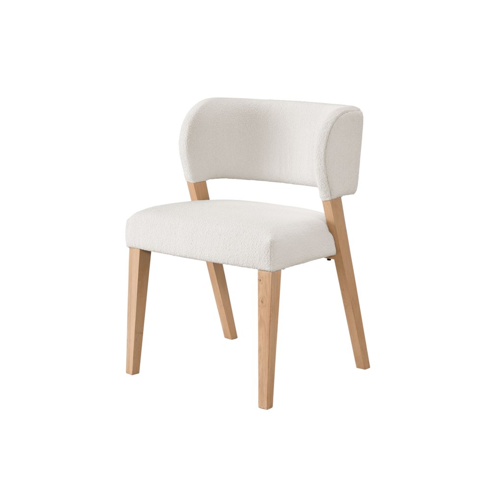 Prier Side Chair Pair In White Oak Color. Picture 3