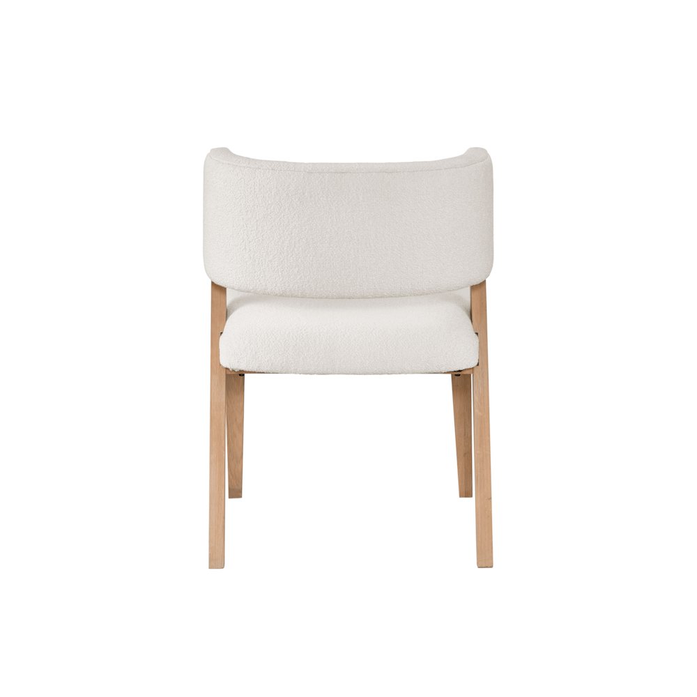 Prier Side Chair Pair In White Oak Color. Picture 4