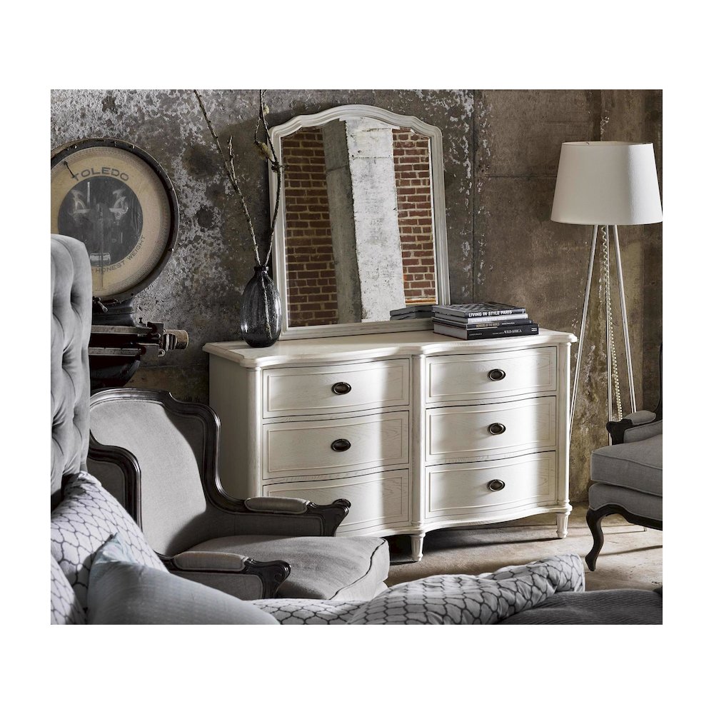 Amity Drawer Dresser In Cotton Color. Picture 2