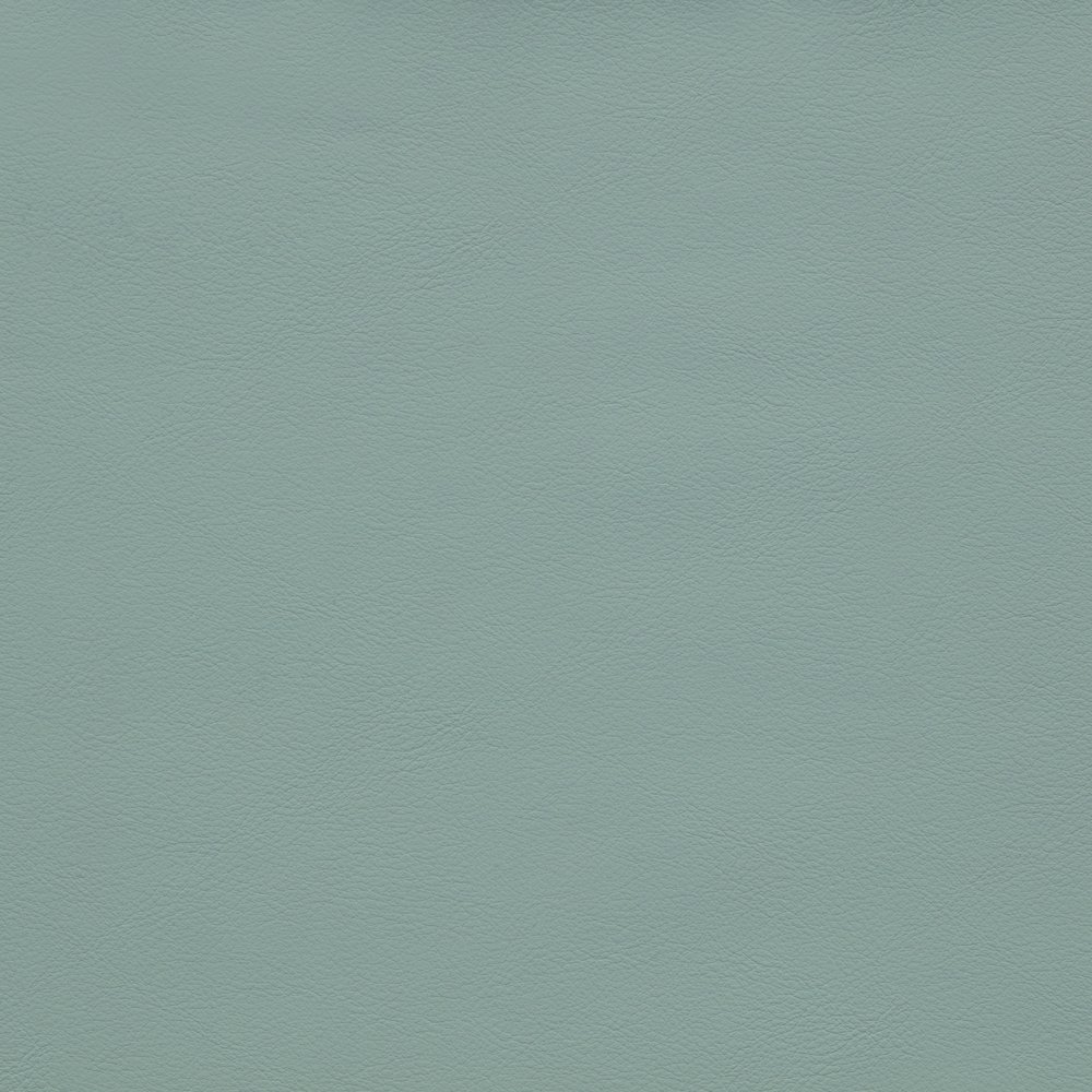 Arc Mint Green Vegan Leather Ottoman. Picture 5