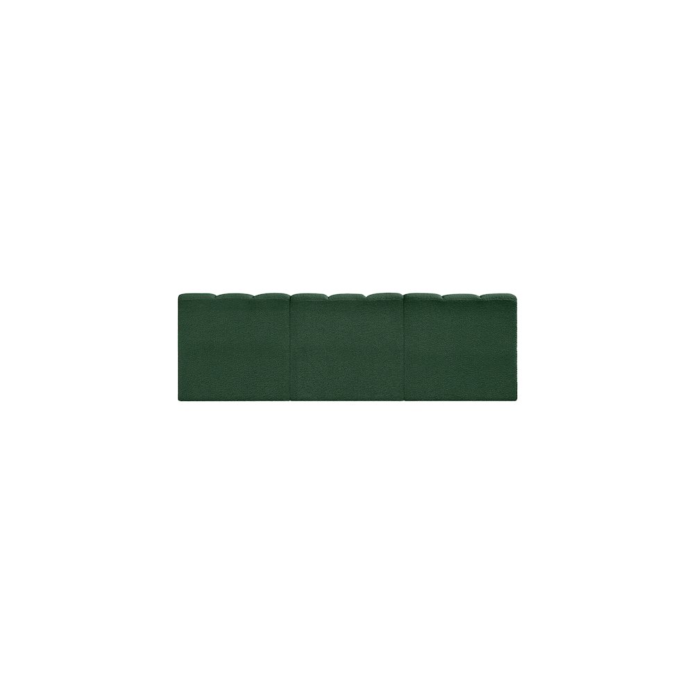 Arc Green Boucle Fabric Modular Sofa. Picture 3