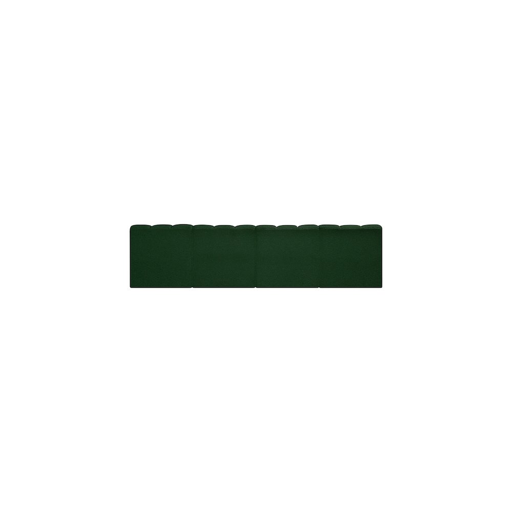 Arc Green Boucle Fabric Modular Sofa. Picture 3