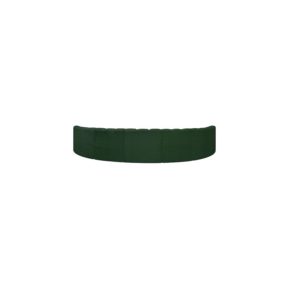 Arc Green Boucle Fabric Modular Sofa. Picture 3