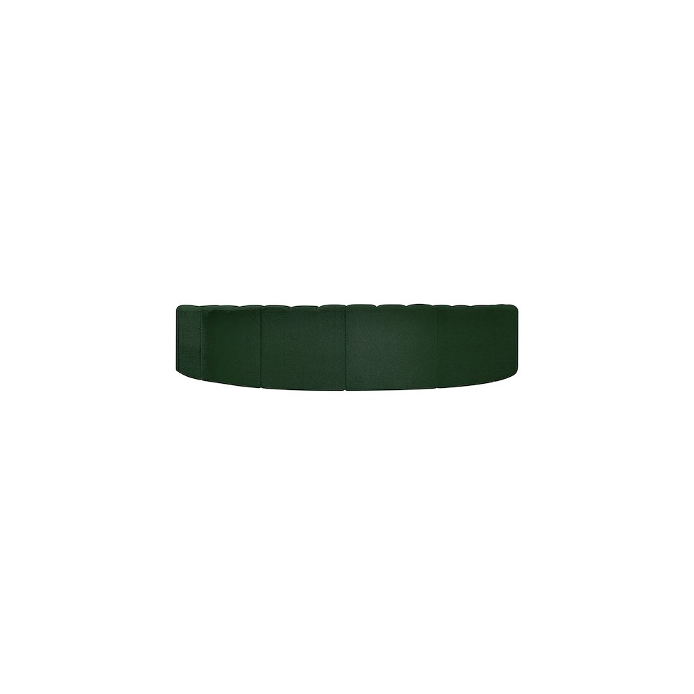 Arc Green Boucle Fabric Modular Sofa. Picture 3