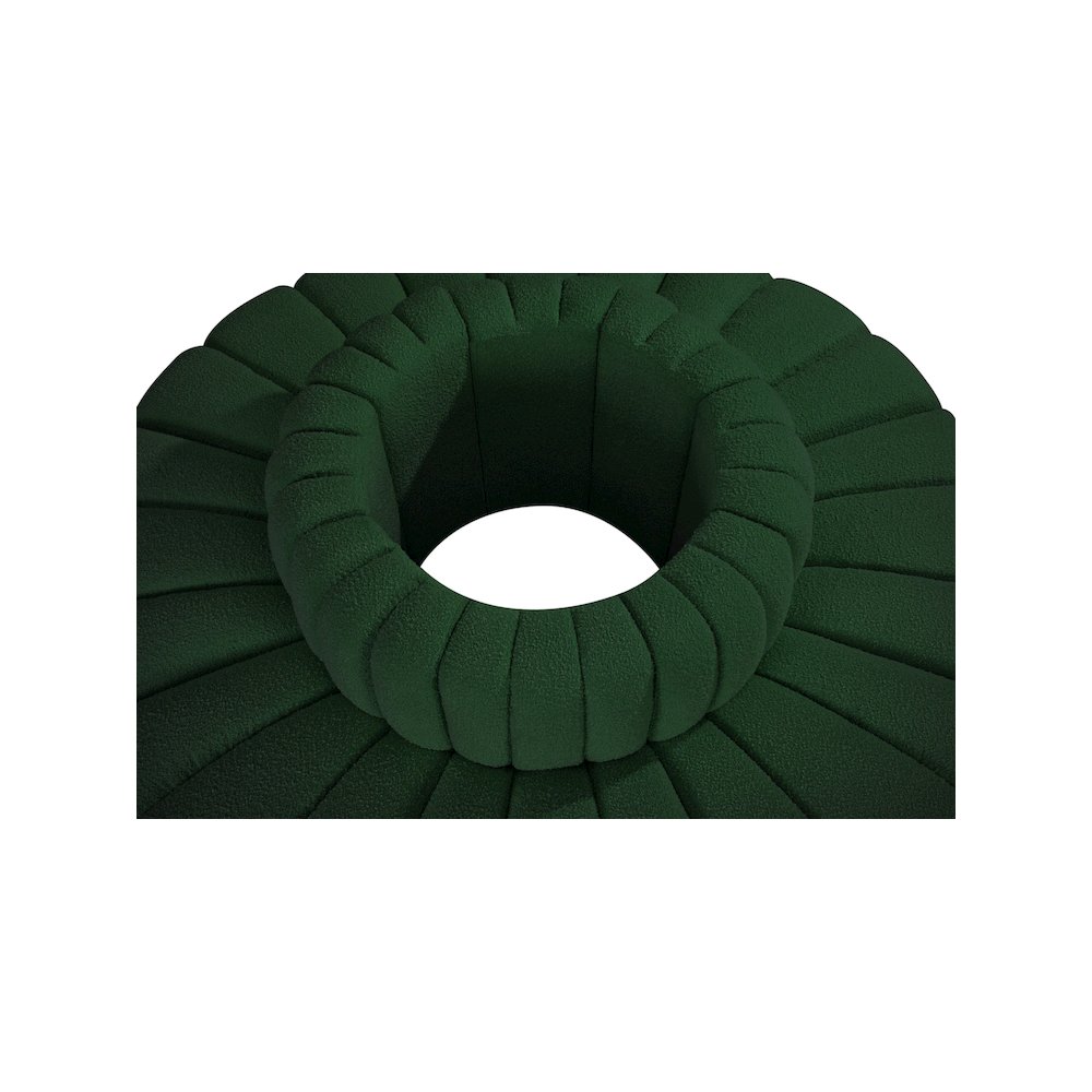 Arc Green Boucle Fabric Modular Sofa. Picture 5
