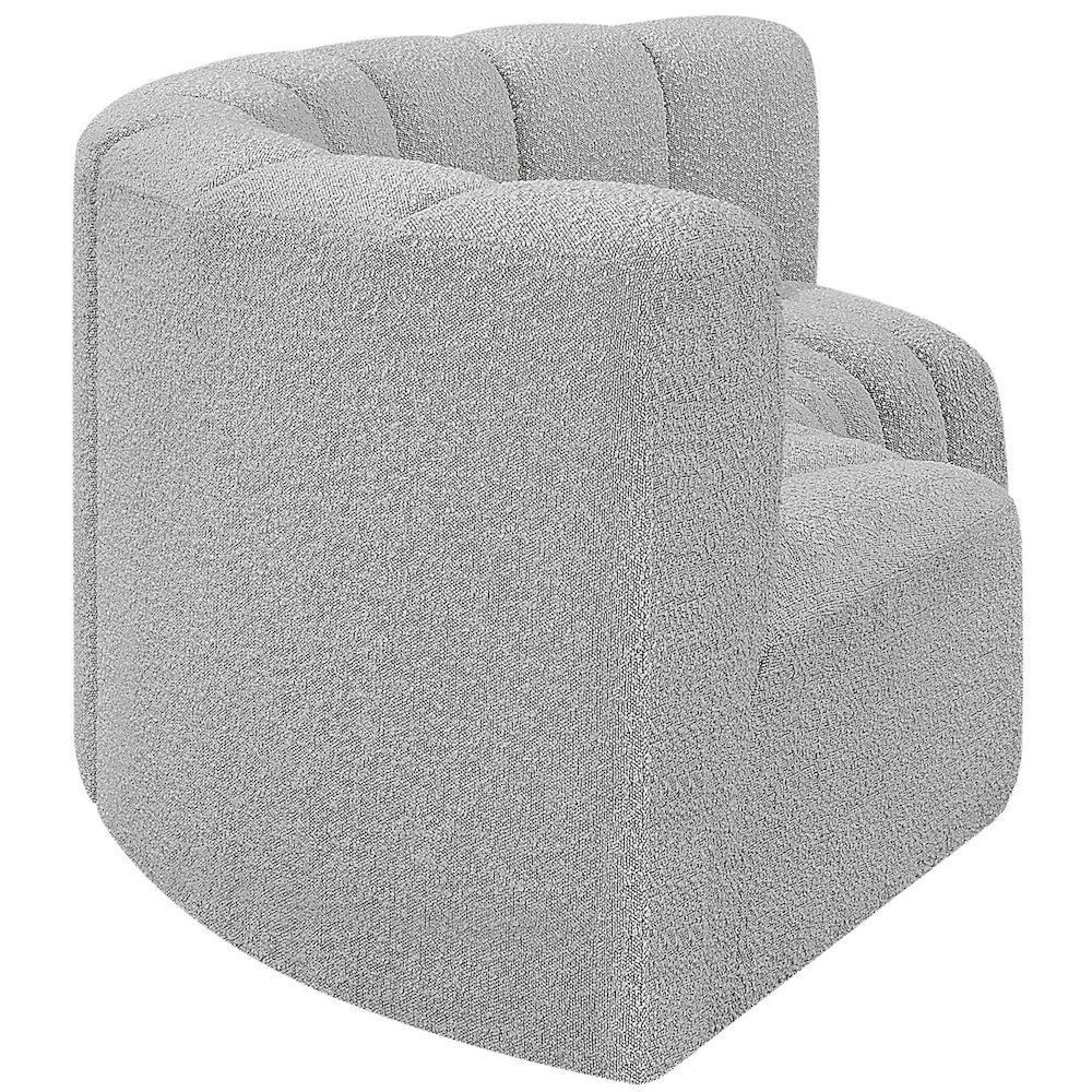 Arc Grey Boucle Fabric Modular Sofa. Picture 6