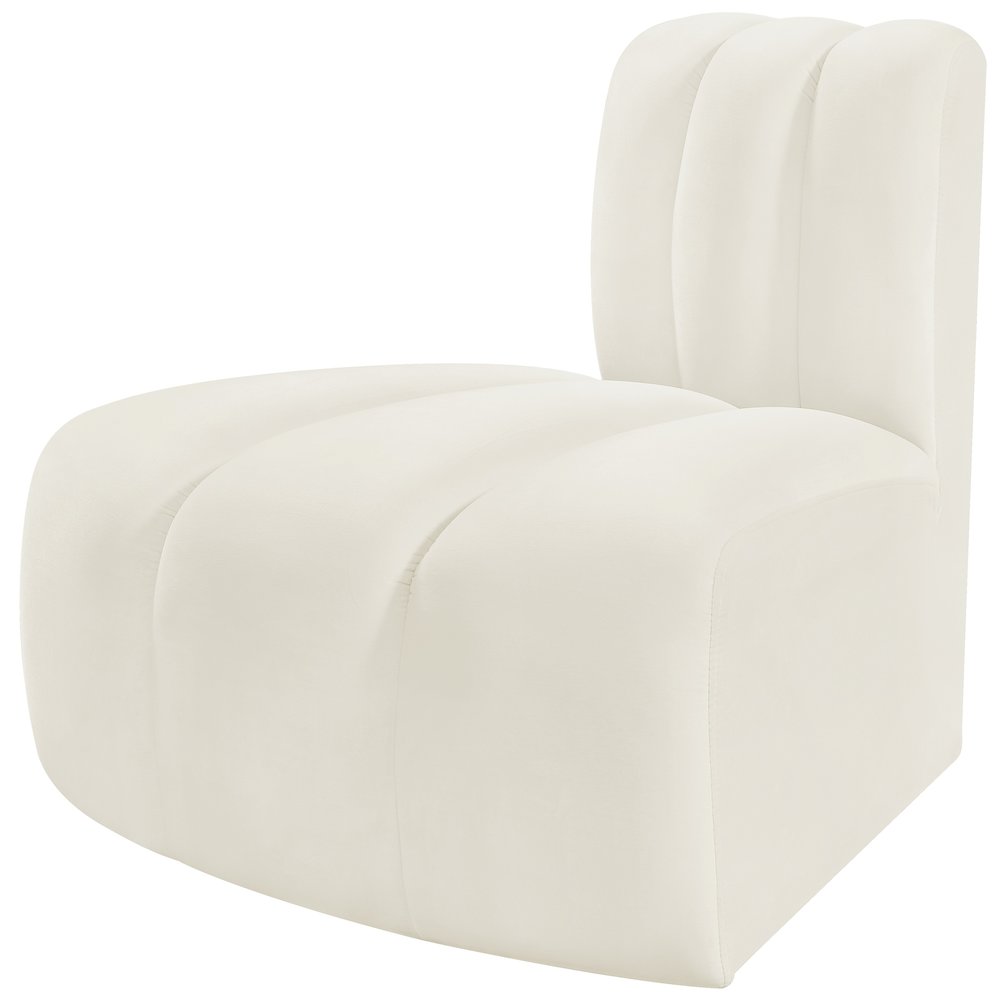 Arc Cream Velvet Reverse Corner. Picture 6