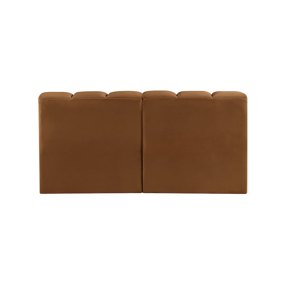 Arc Saddle Velvet Modular Sofa. Picture 3