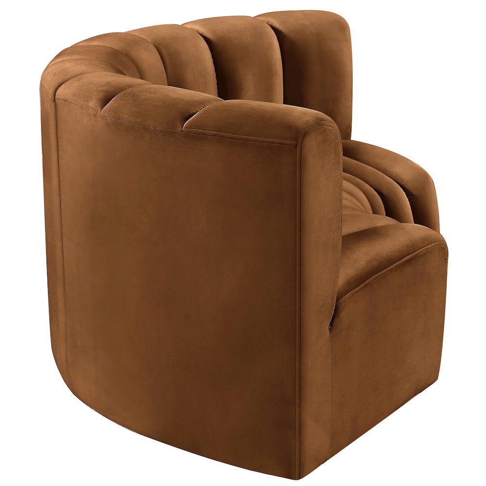 Arc Saddle Velvet Modular Sofa. Picture 7