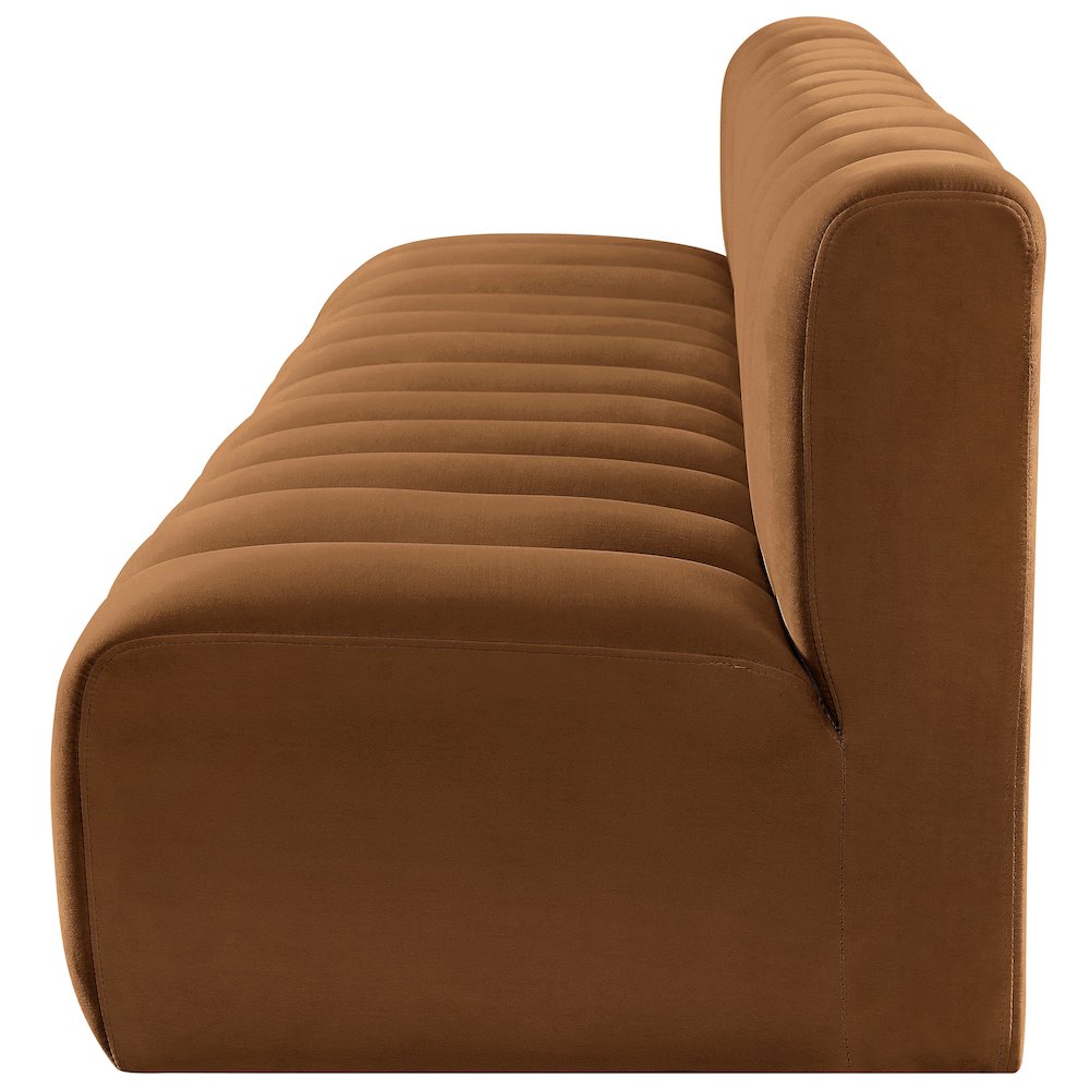 Arc Saddle Velvet Modular Sofa. Picture 7