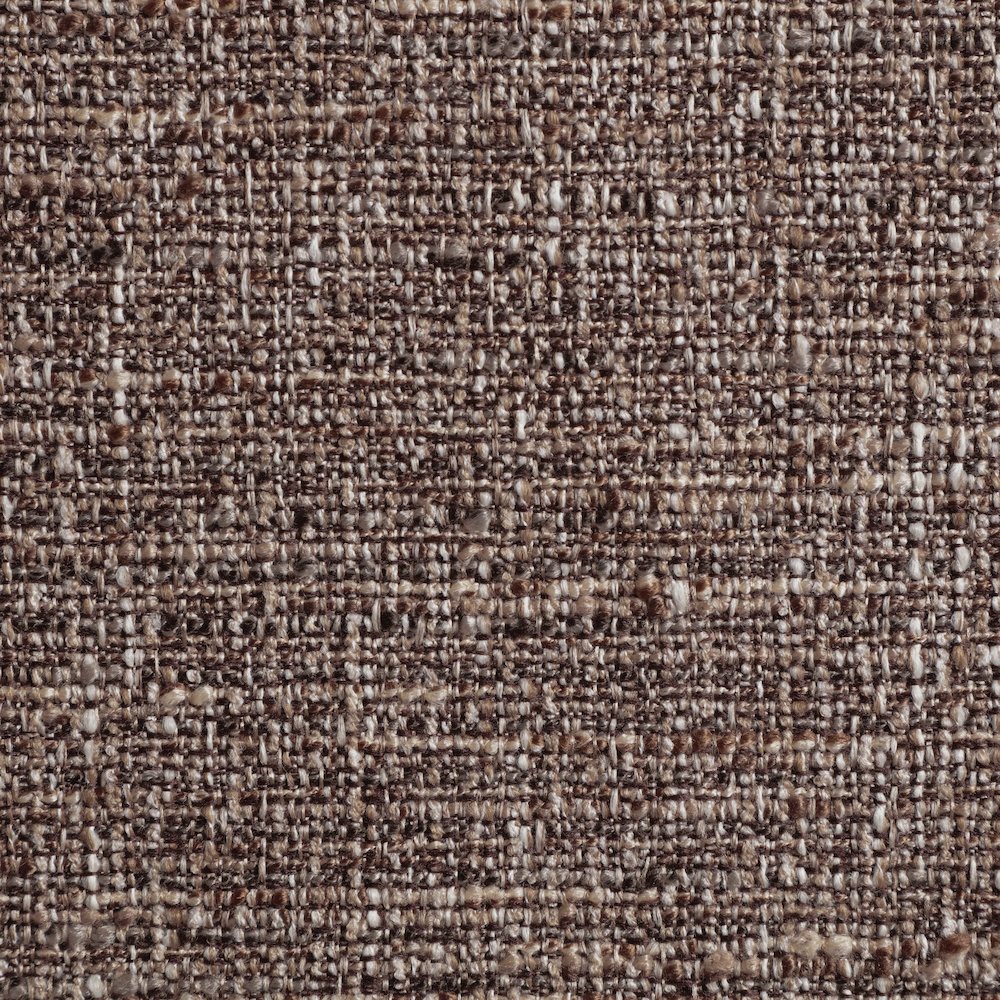 Conrad Brown Linen Textured Fabric Dining Chair. Picture 8
