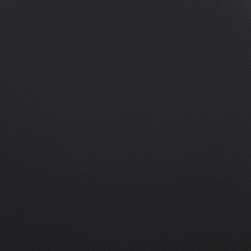 Riccio Black Vegan Leather Upholstered Stool. Picture 8