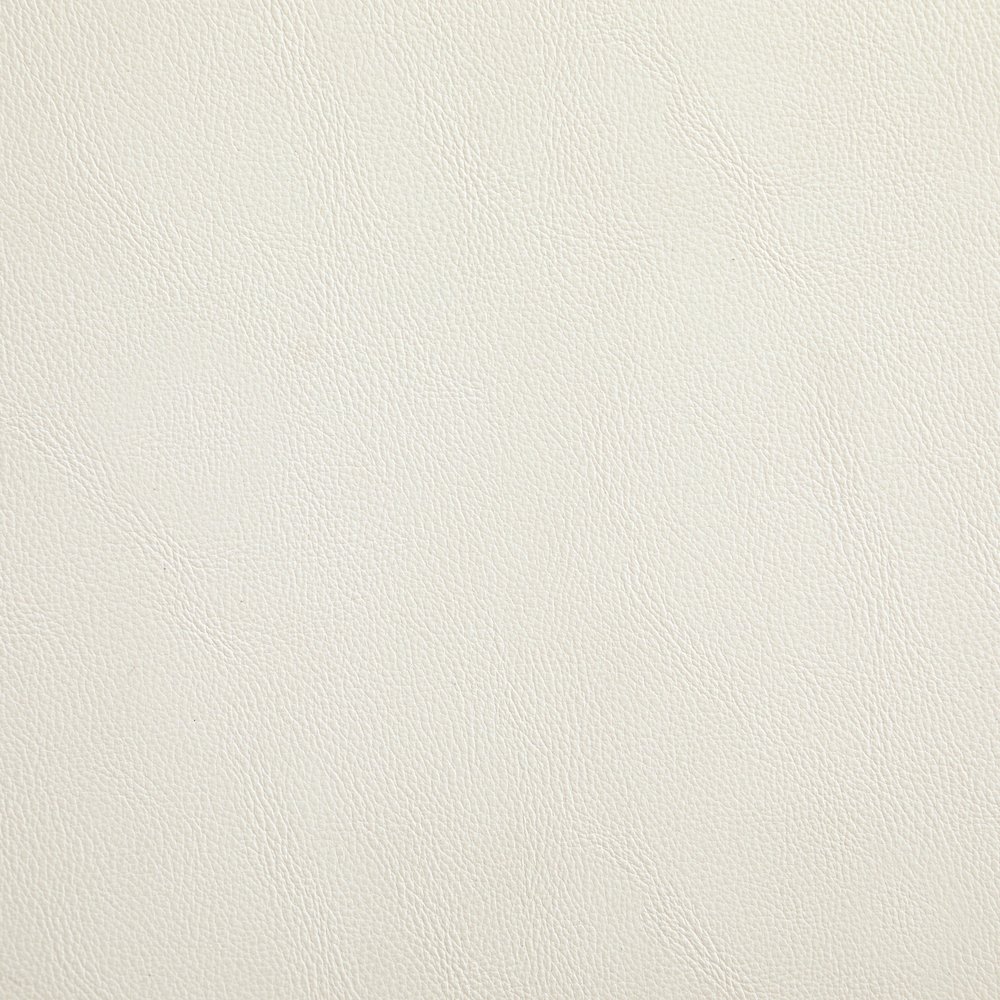 Riccio Cream Vegan Leather Upholstered Stool. Picture 7