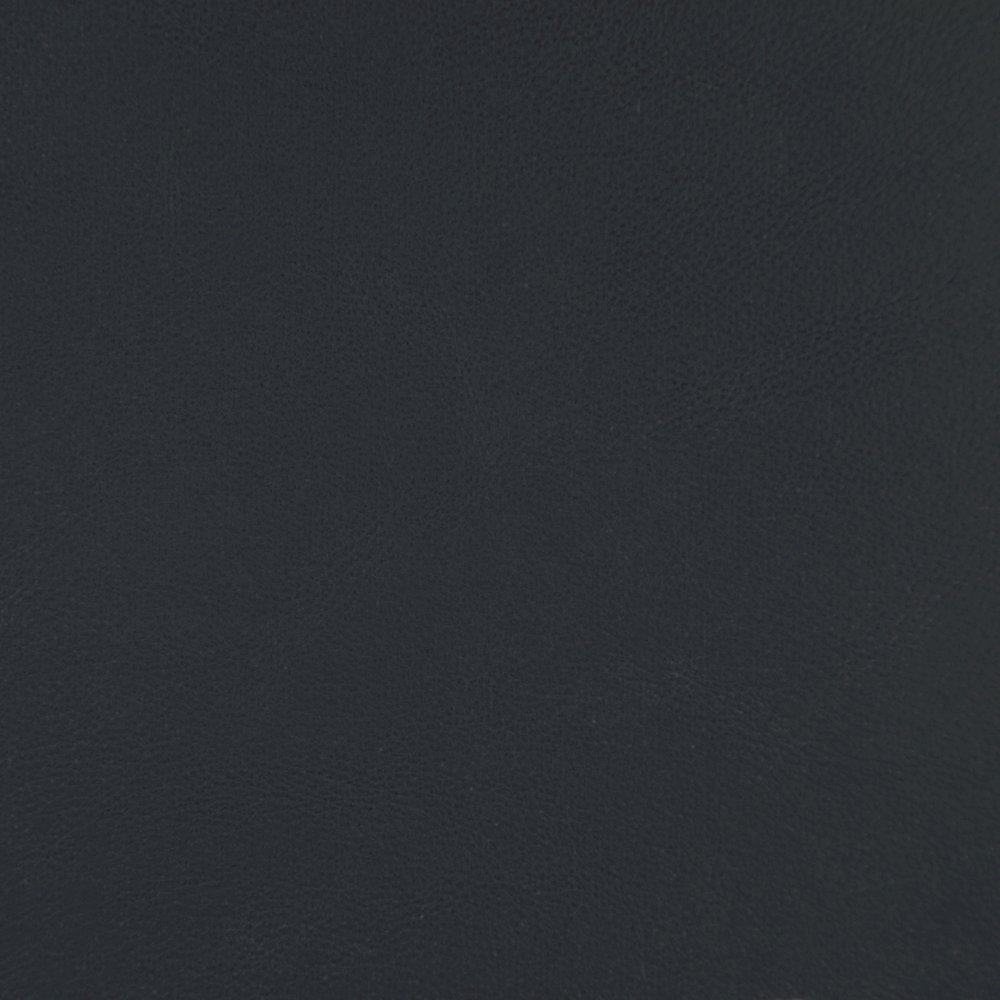 Riccio Black Vegan Leather Upholstered Stool. Picture 8