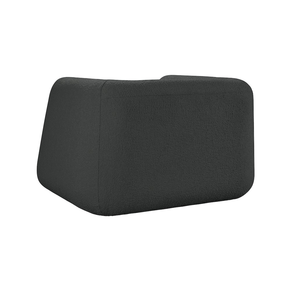 Abbington Black Boucle Fabric Chair. Picture 7