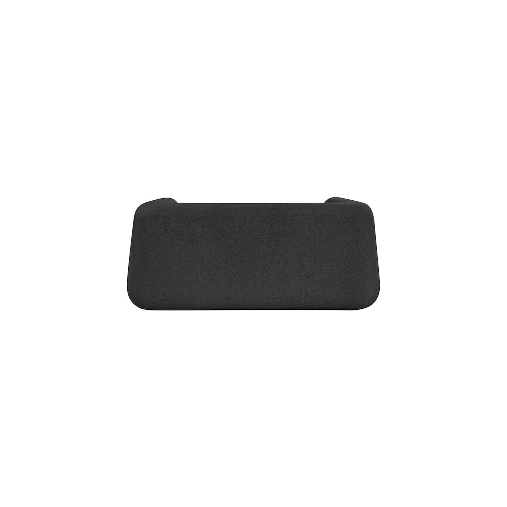 Abbington Black Boucle Fabric Loveseat. Picture 6