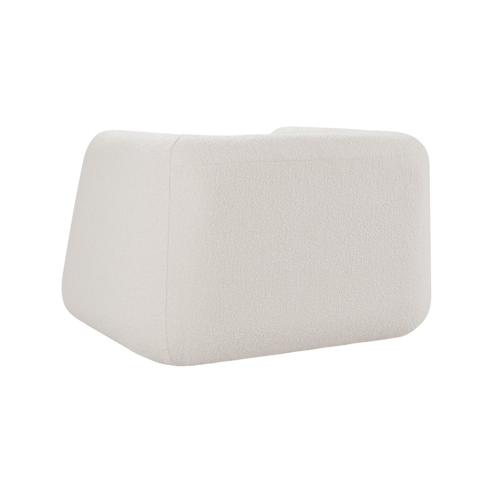 Abbington Cream Boucle Fabric Chair. Picture 7