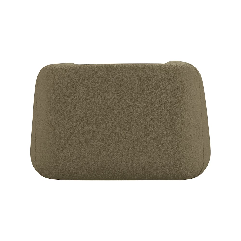 Abbington Olive Boucle Fabric Chair. Picture 6