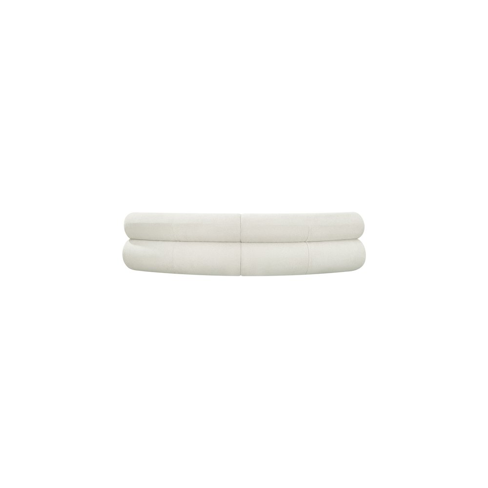 Bale Cream Chenille Fabric Modular Sofa. Picture 3