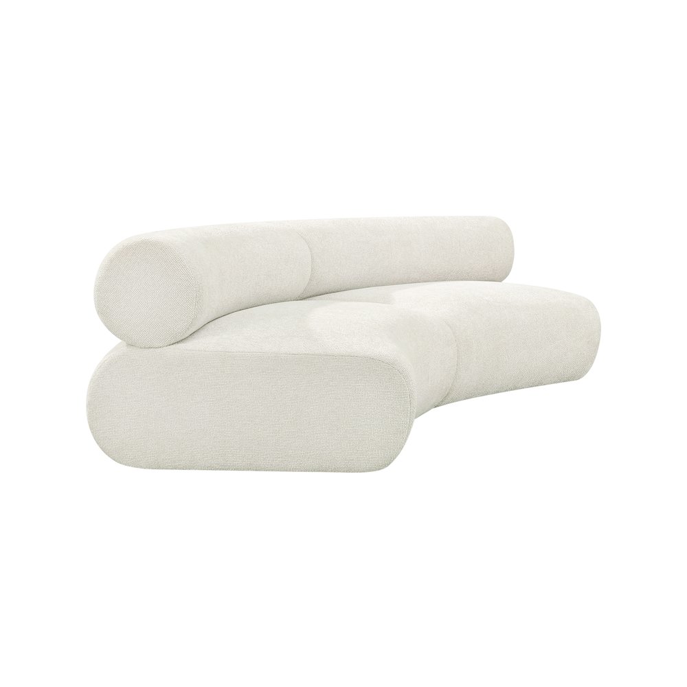 Bale Cream Chenille Fabric Modular Sofa. Picture 6