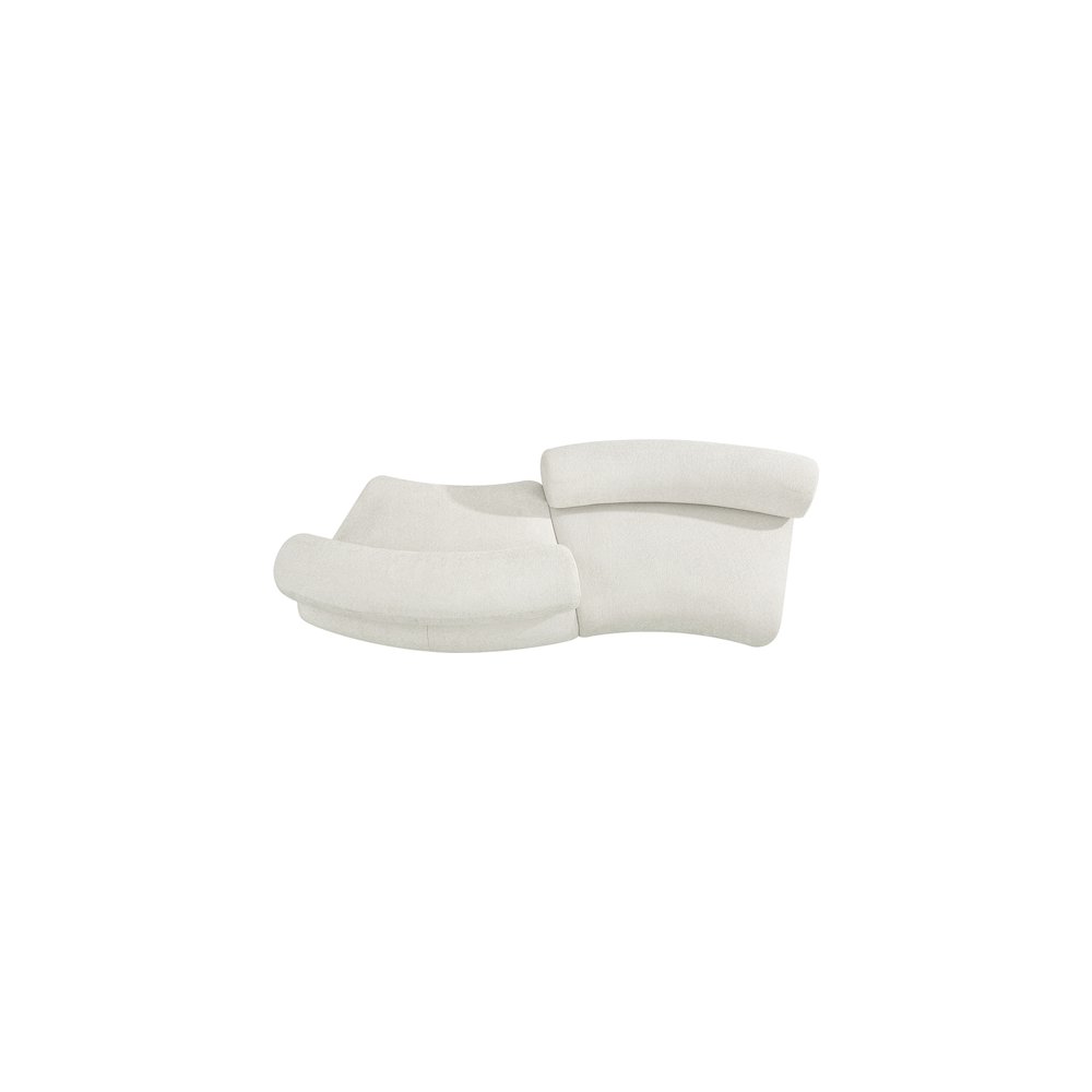 Bale Cream Chenille Fabric Modular Sofa. Picture 4