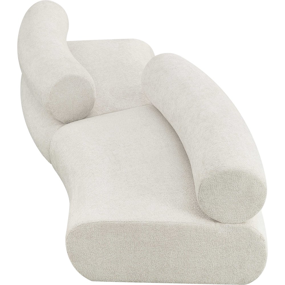 Bale Cream Chenille Fabric Modular Sofa. Picture 6