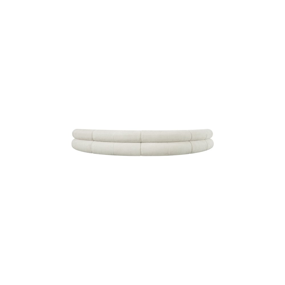 Bale Cream Chenille Fabric Modular Sofa. Picture 3