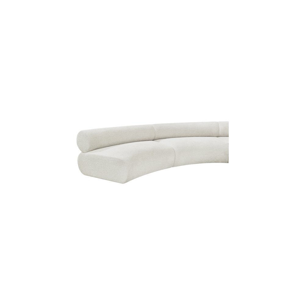 Bale Cream Chenille Fabric Modular Sofa. Picture 7