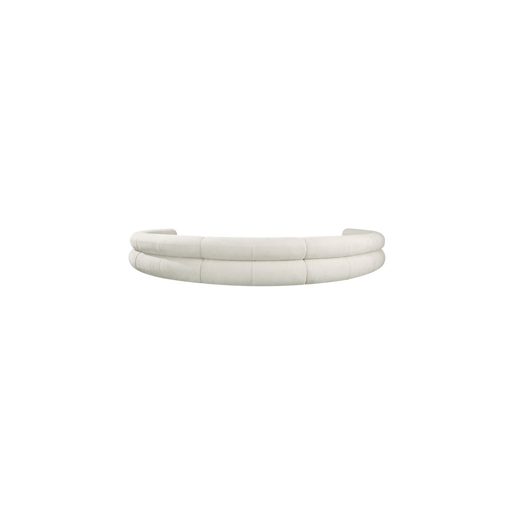 Bale Cream Chenille Fabric Modular Sofa. Picture 3